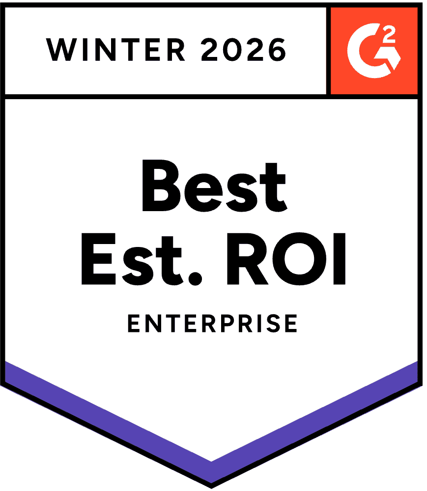 G2 medal for best ROI